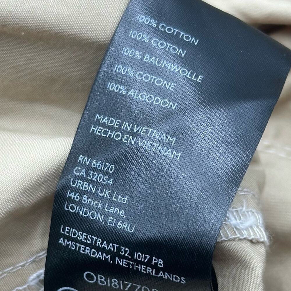 NEW --- URBAN OUTFITTERS - BDG women' baggy cargo loose pants NEUTRAL - SIZE 6 - Picture 8 of 12